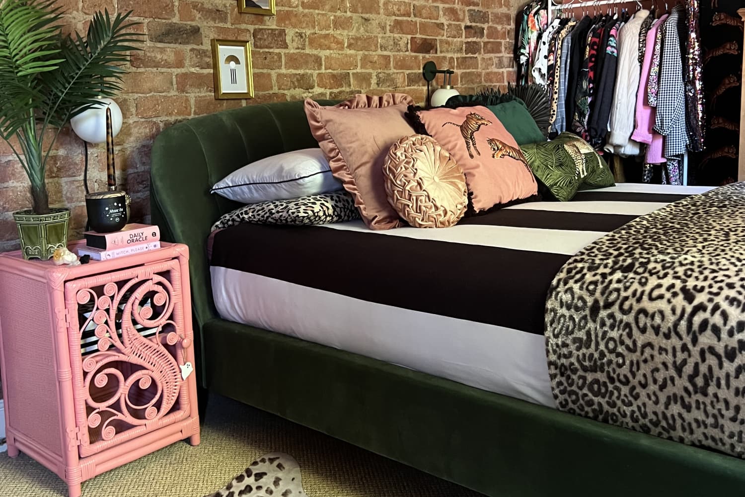 Colorful Vintage Maximalist UK Victorian Terrace Apartment Therapy